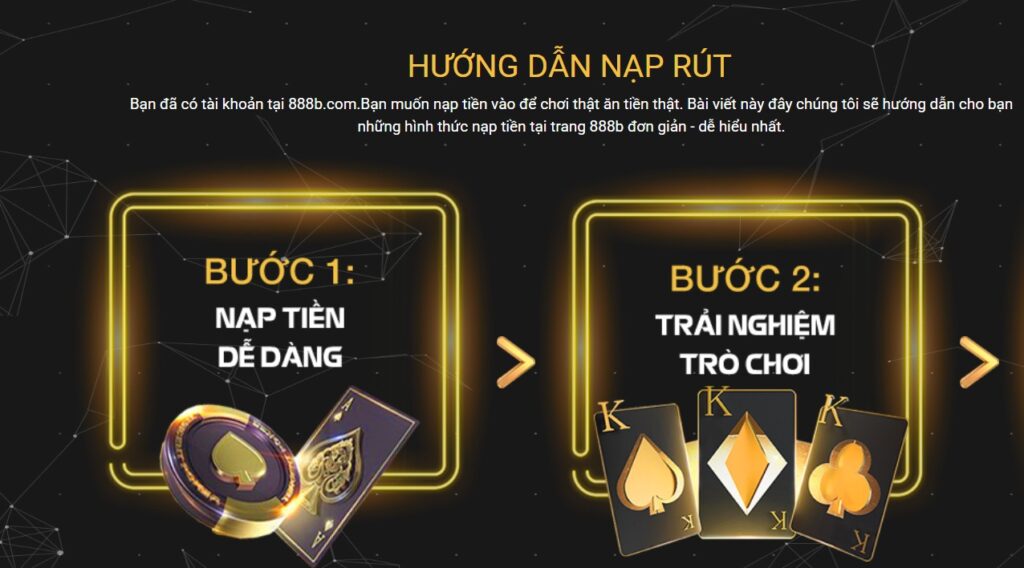 Hướng Dẫn Các Cách Nạp Tiền 888B Mới Nhất 2026
