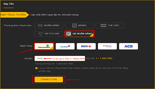 Hướng Dẫn Các Cách Nạp Tiền 888B Mới Nhất 2026
